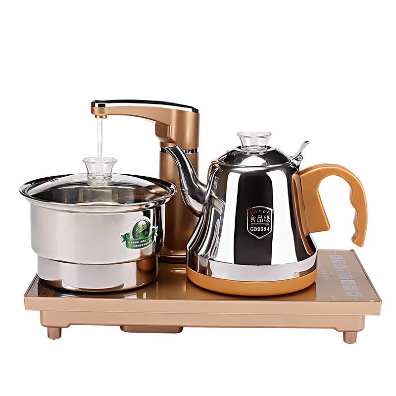factory direct sales household fast stove automatic water feeding induction cooker tea table three-in-one electric kettle integrated Item Picture