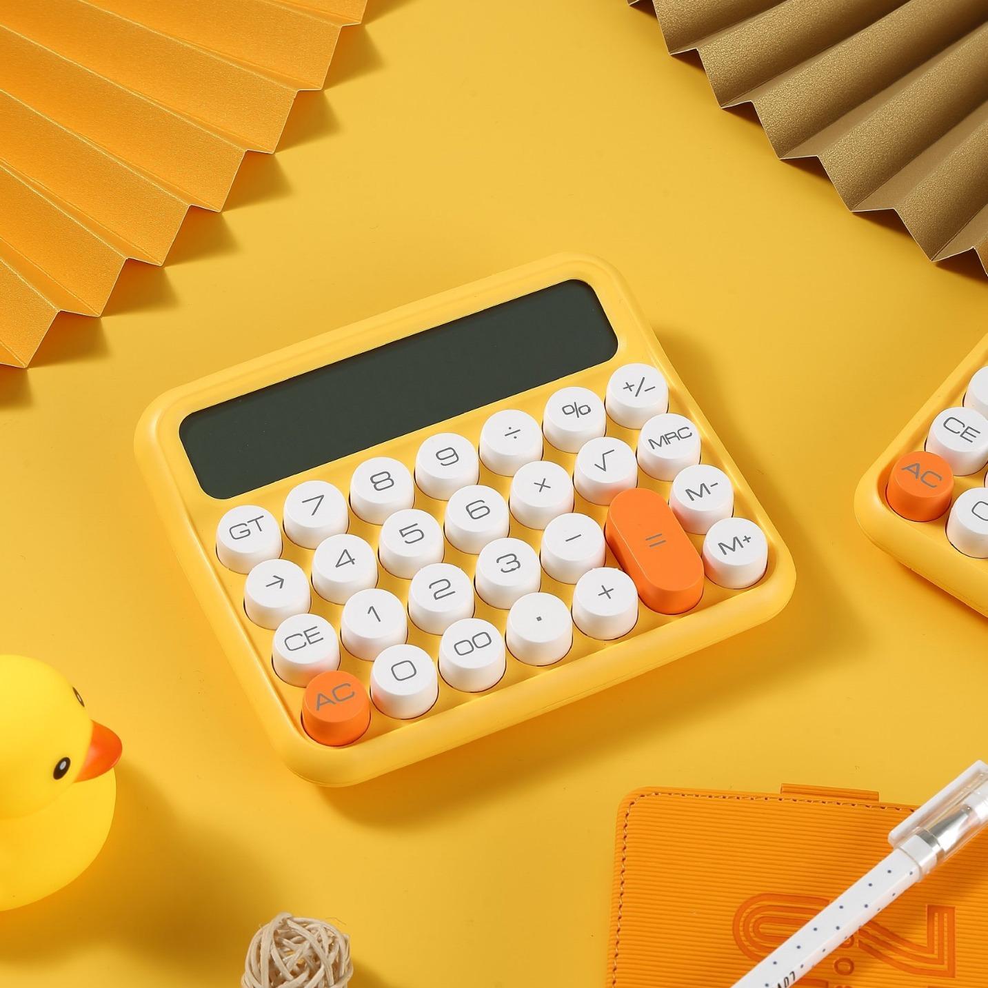 zunneng calculator jn-800 mute 12-bit commercial office supplies computer student cute creative Item Picture