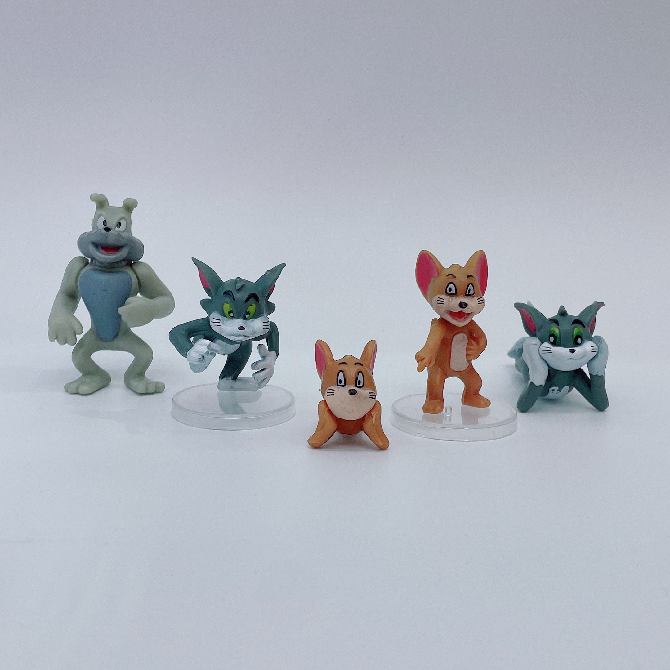 猫和老鼠玩具公仔手办模型玩偶 tom猫和老鼠摆件桌面 车载批发