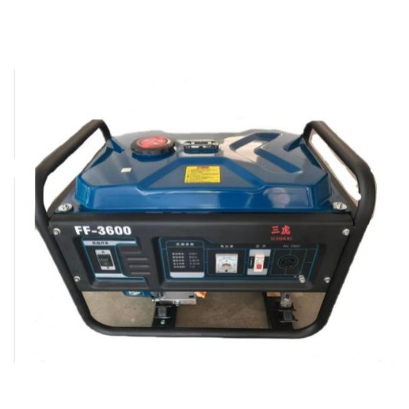 3kw gasoline generator 3kw household miniature small hand starting electric start outdoor emergency camping picnic stall full figure