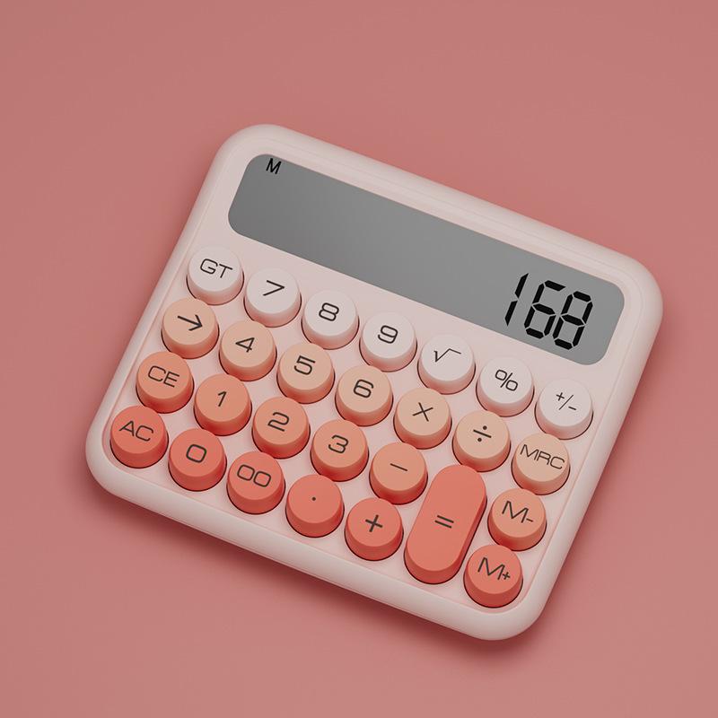 zunneng calculator jn-800 mute 12-bit commercial office supplies computer student cute creative Specification drawing