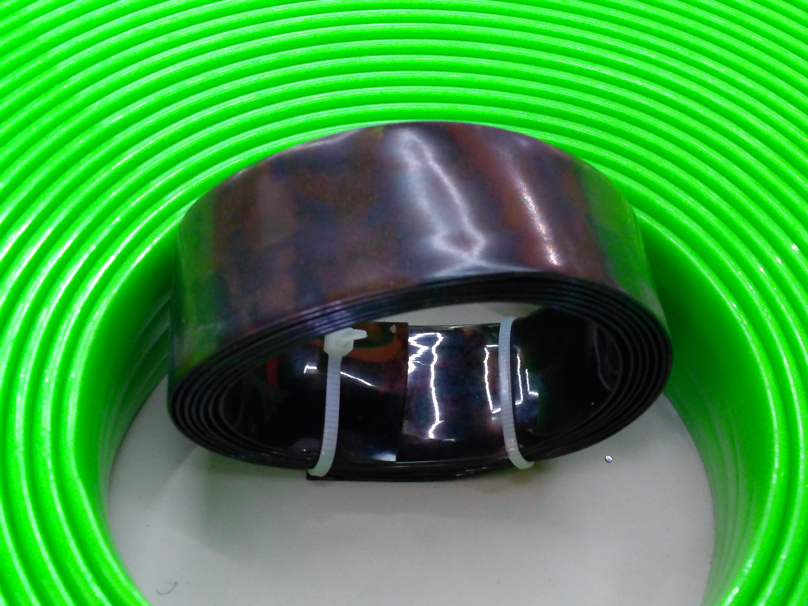 PVC- Leopard Print simple plastic belt accessories, shoe materials accessories, jewelry accessories factory direct sales Application Scenario