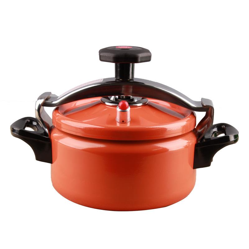 aluminum alloy colorful mini pressure cooker pressure cooker dish pressure cooker small pressure cooker induction cooker gas suitable for commercial use full figure