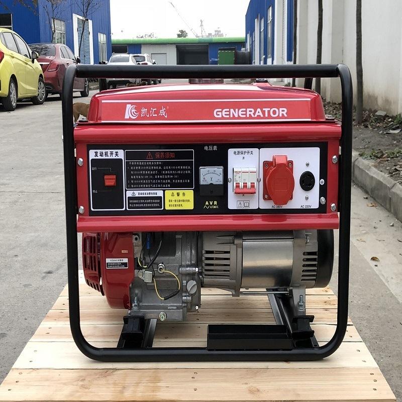 kaihuicheng adopts honda power ec6500e-3 three-phase 400v electric starter emergency gasoline generator set Specification drawing