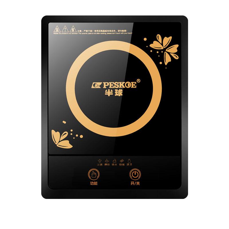 hemisphere induction cooker household stir-fry integrated battery oven intelligent timing hot pot stove multi-function touch screen induction cooker Item Picture