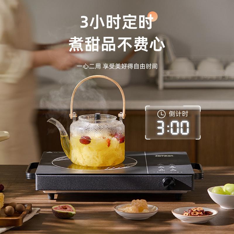 german zemkon electric ceramic stove household non-pick pot stove tea-boiling stove convection oven multi-function cooking induction cooker details Picture