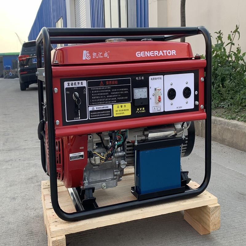 kaihuicheng adopts honda power ec6500e-3 three-phase 400v electric starter emergency gasoline generator set details Picture