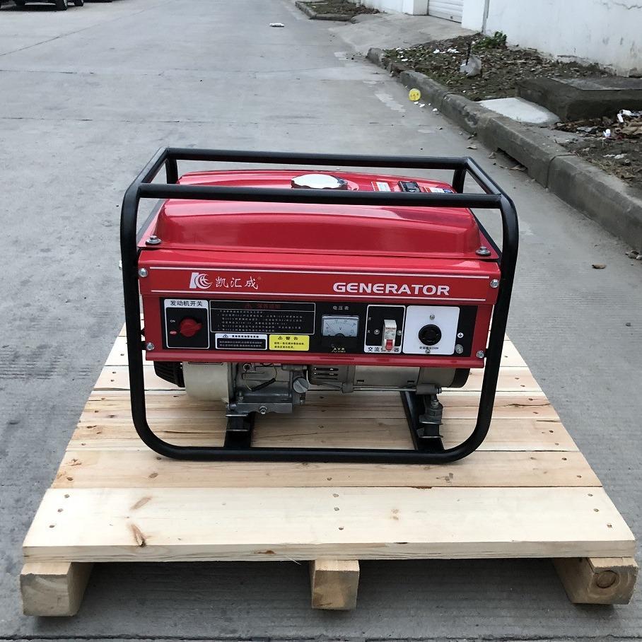 kaihuicheng adopts honda power ec6500e-3 three-phase 400v electric starter emergency gasoline generator set full figure