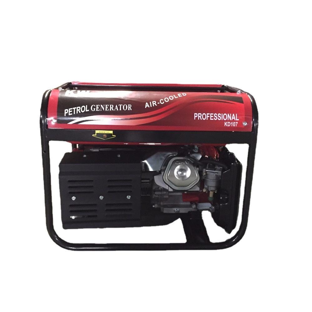 gasoline generator 5/6/7kw emergency power generation field construction project site family standby high power Item Picture