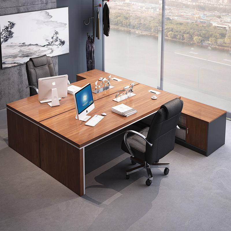 office desk simple modern  table and chair combination office furniture executive desk president manager supervisor table