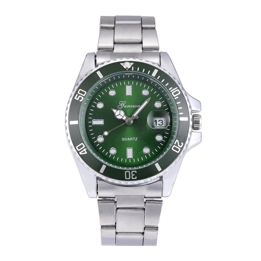Foreign Trade Calendar Submariner Watch Men's Luminous Men's Business Quartz Watch Casual Multi-Function Watch Factory Direct Sales