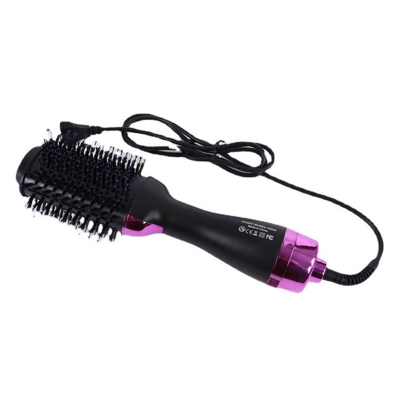 cross-border hot air comb wet and dry dual-use hair straightener and curler negative ion hair care fluffy heat blowing combs Specification drawing
