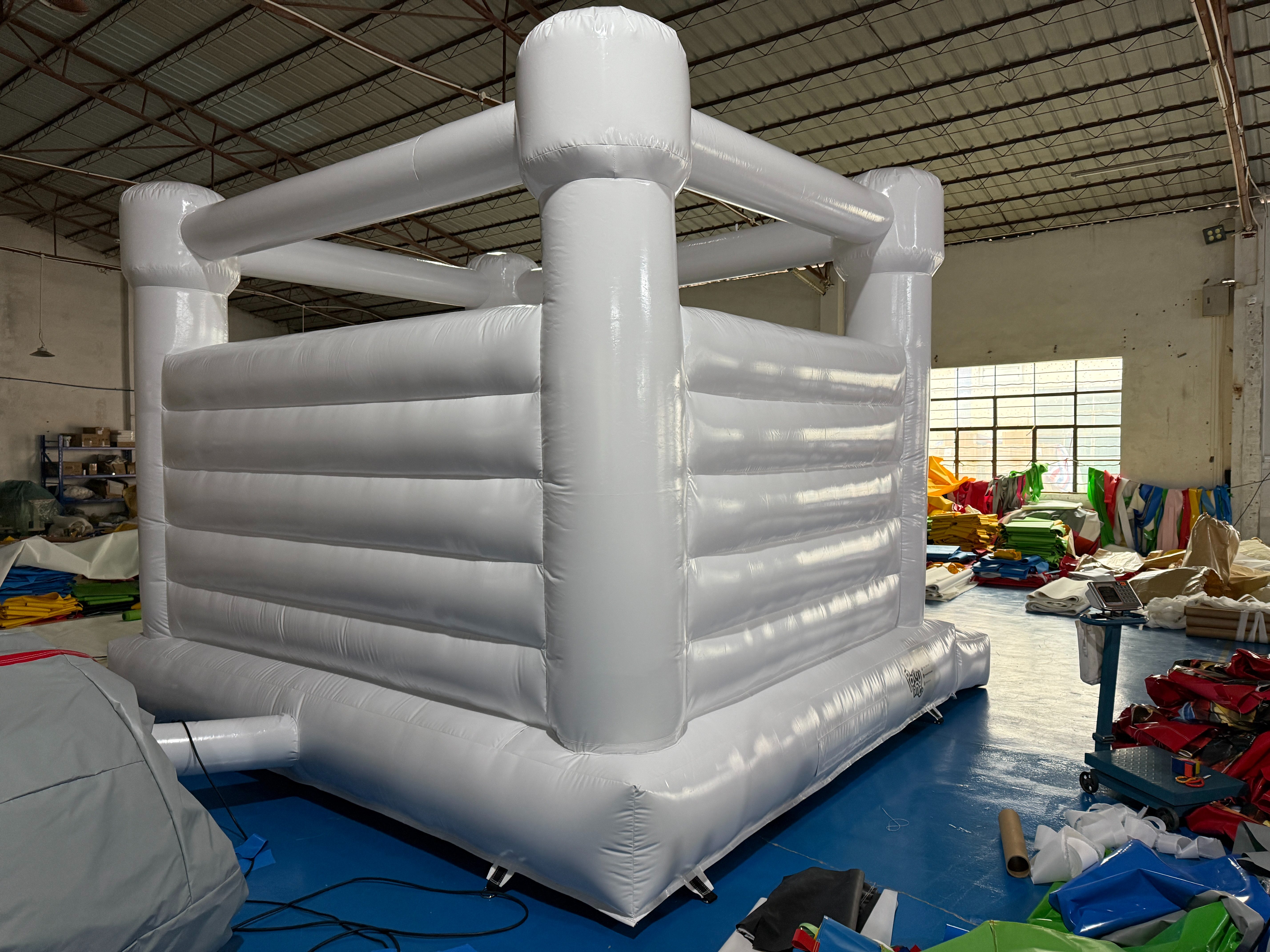 厂家直销婚庆节庆城堡充气玩具唯美户外婚礼充气帐篷淘气儿童充气玩具 发泄慢回弹玩具 安全无毒环保材料 儿童室内外活动好伴侣详情5