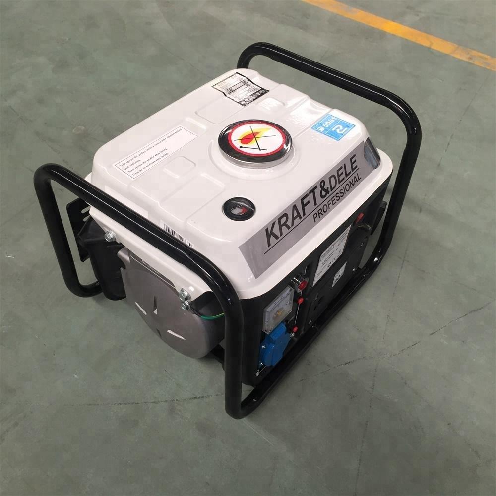 800w mini gasoline generator lightweight portable table camping family standby emergency power generation lighting charging Specification drawing