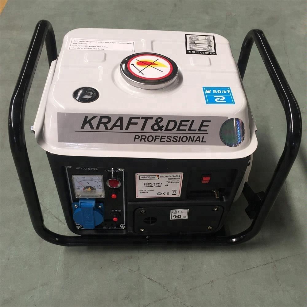 800w mini gasoline generator lightweight portable table camping family standby emergency power generation lighting charging full figure