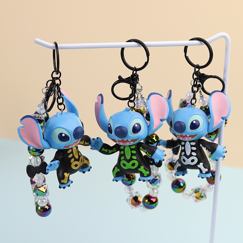Cross-border new Halloween Teddy figure figurines, bead chains, keychains, blind boxes, desktop decorations, ornaments and gifts Application Scenario