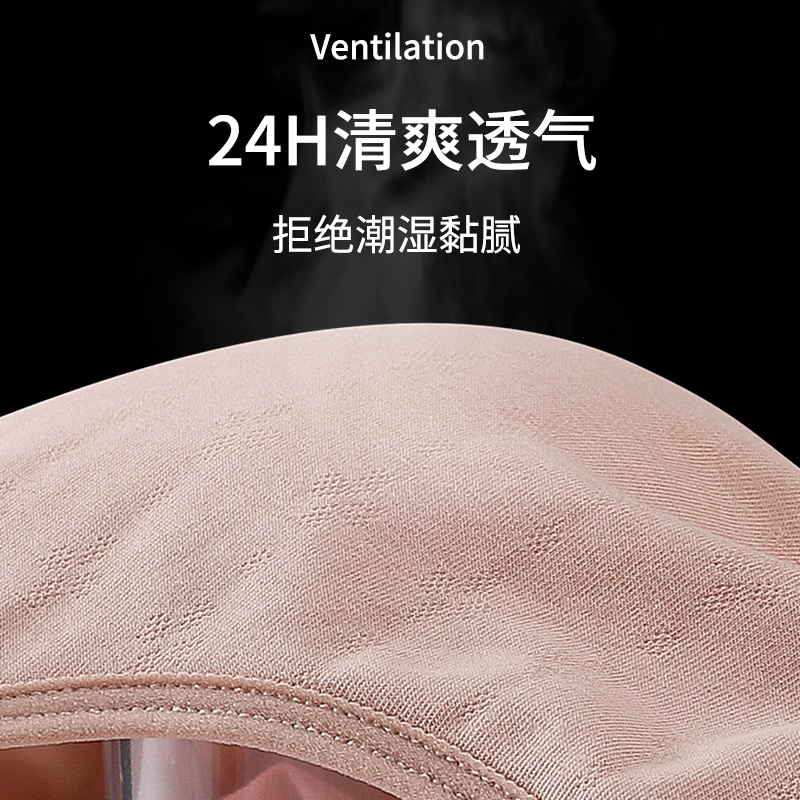 A button-free underwear with a plus-size fixed cup vest for middle-aged and elderly people, a comfortable and breathable cotton vest without steel rings details Picture