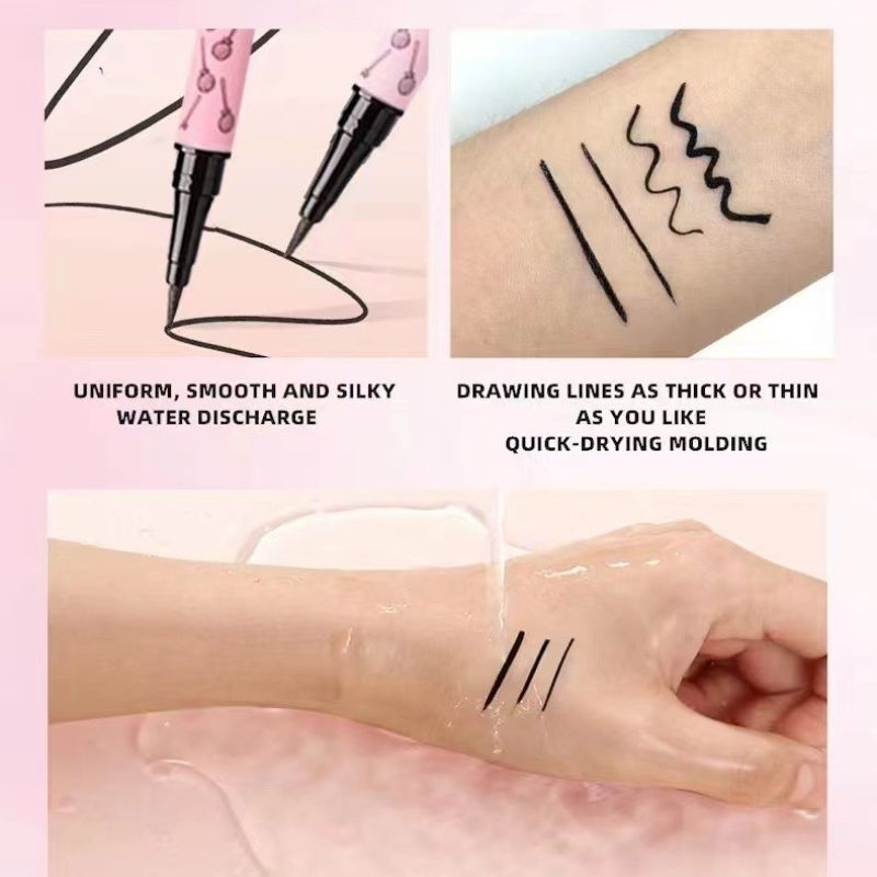 Cross-border new product LYVV makeup eyeliner liquid is waterproof, sweat-proof, does not smudge easily, and is smooth. Wholesale and export of student sleeping pen Application Scenario