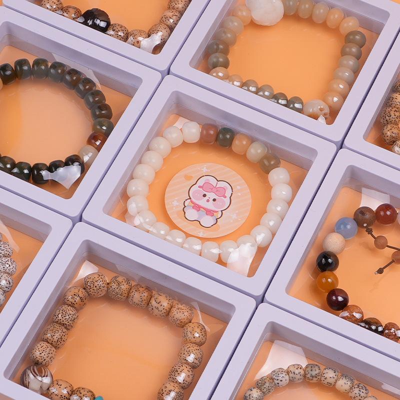 bodhi single-wrap bracelet barrel beads stall night market gift box wholesale crafts prayer beads jewelry scenic spot temple square full figure