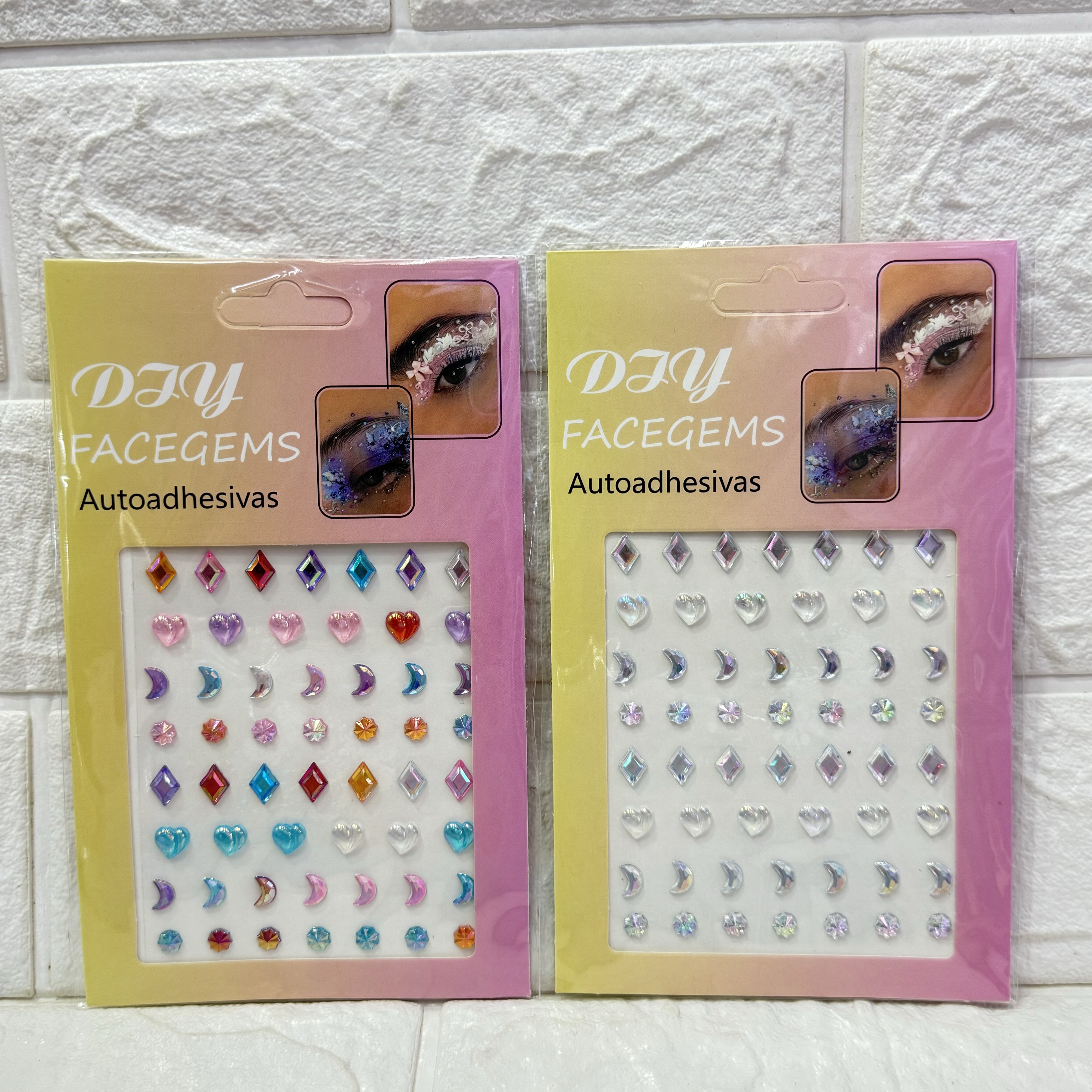 Stage makeup, diamond eye stickers, decorative face stickers, princess eye stickers, diamond stickers, stage performance eye makeup, water diamond stickers, decoration pic 2