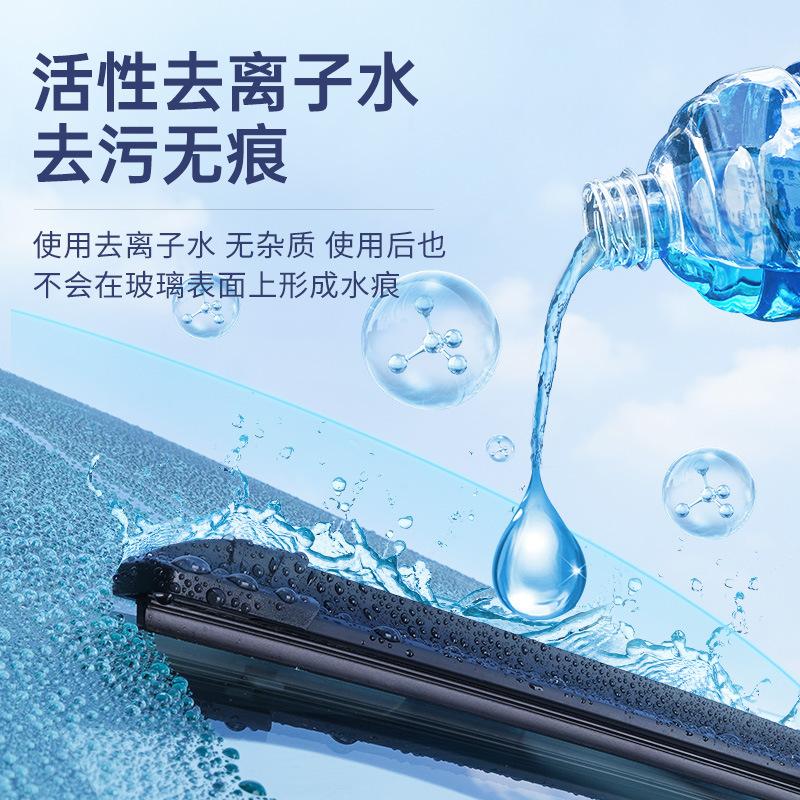 goodway car anti-freezing windshield washer fluid decontamination wiper liquid winter four season minus 40 degrees oil-removing film windshield washer fluid Application Scenario