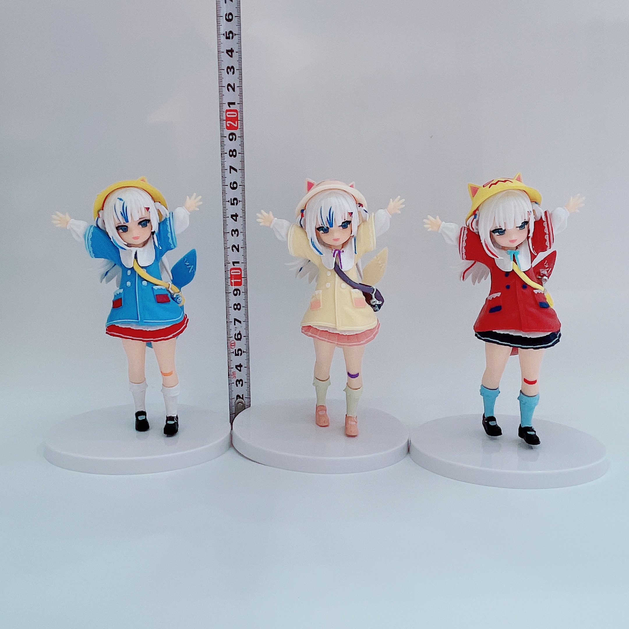 Wholesale of virtual idol Gawu Gula Little Shark Sister kindergarten 2D cute girl figurines pic 2