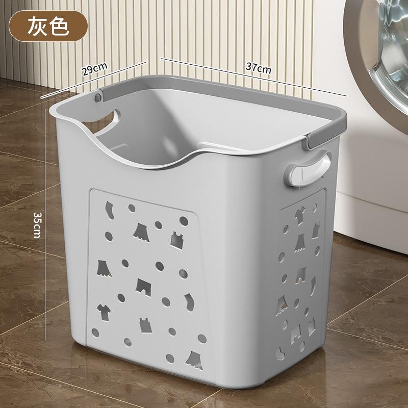 dirty clothes basket household bathroom laundry basket for dirty laundry partition bath storage basket laundry basket wholesale Specification drawing