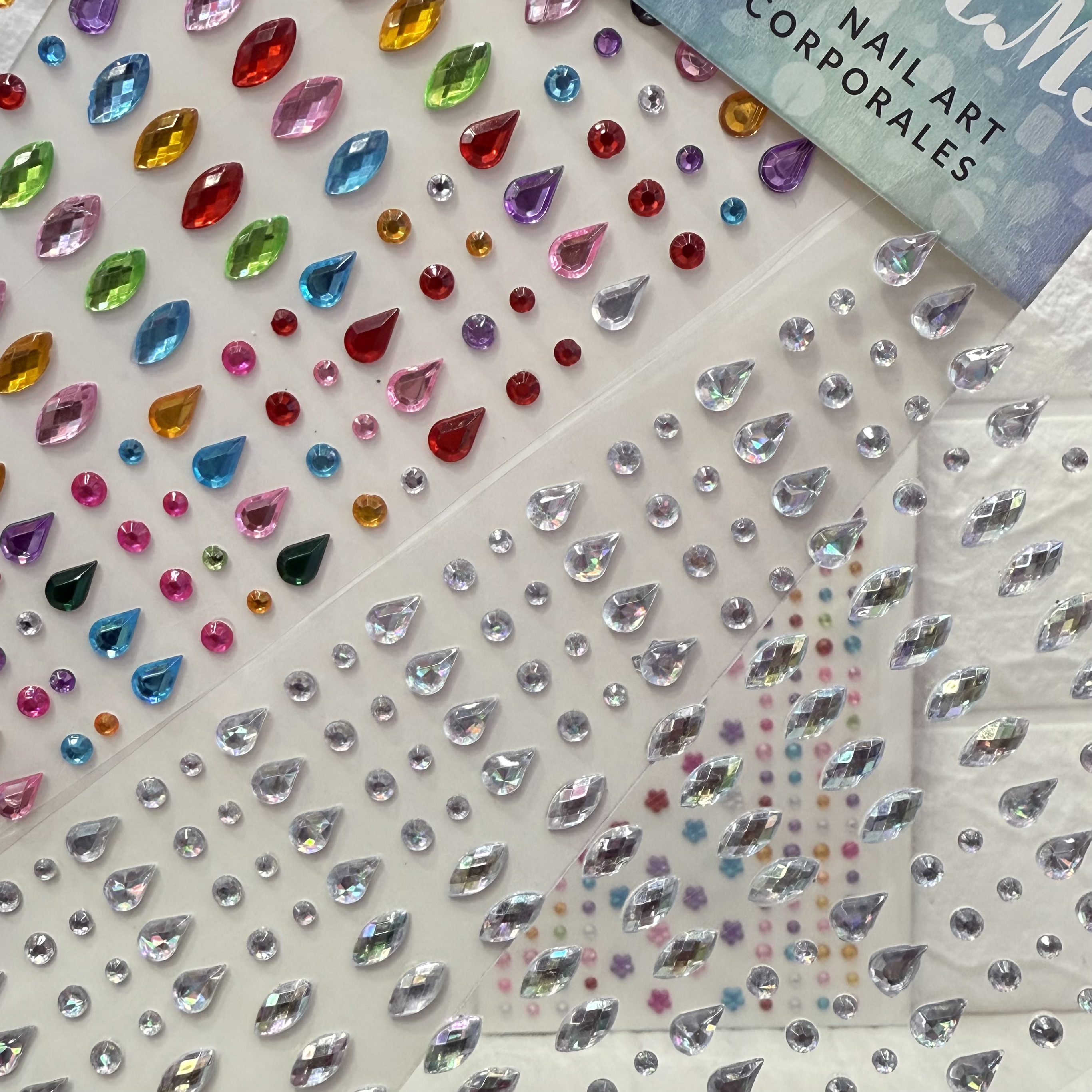 Cheek stickers, face stickers, eye stickers, princess eye stickers, diamond stickers, stage performance eye makeup, water diamond stickers, decoration pic 9