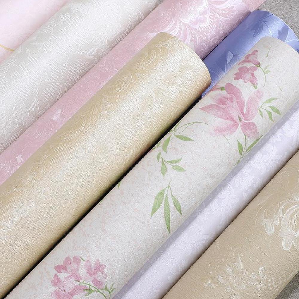 thickening minimalist wallpaper self-adhesive bedroom living room background internet celebrity ins waterproof moisture-proof stickers self-adhesive decoration details Picture