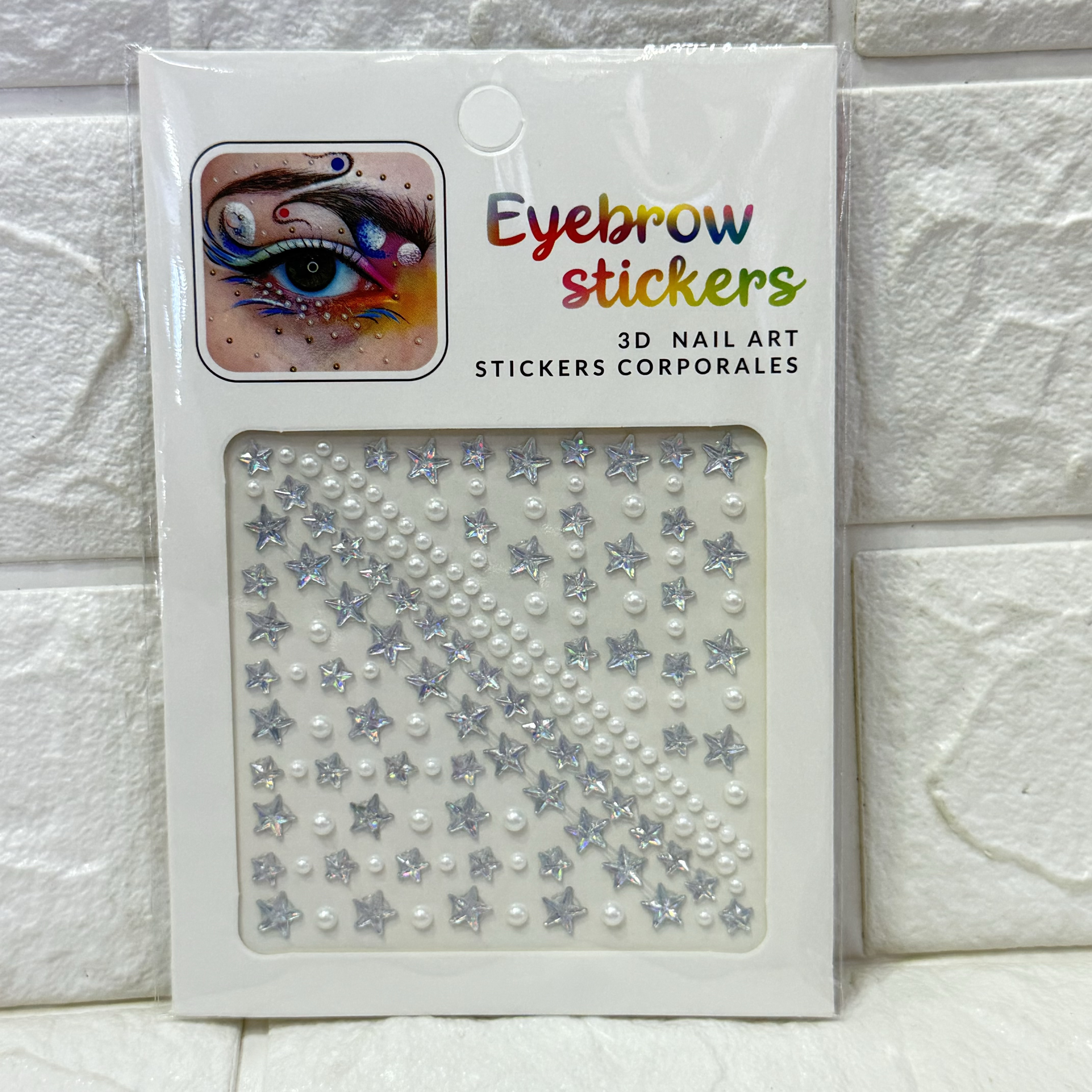 Stage makeup diamond eye patch decoration water drop teardrop face diamond patch Pearl patch Performance eye makeup water diamond patch decoration Item Picture