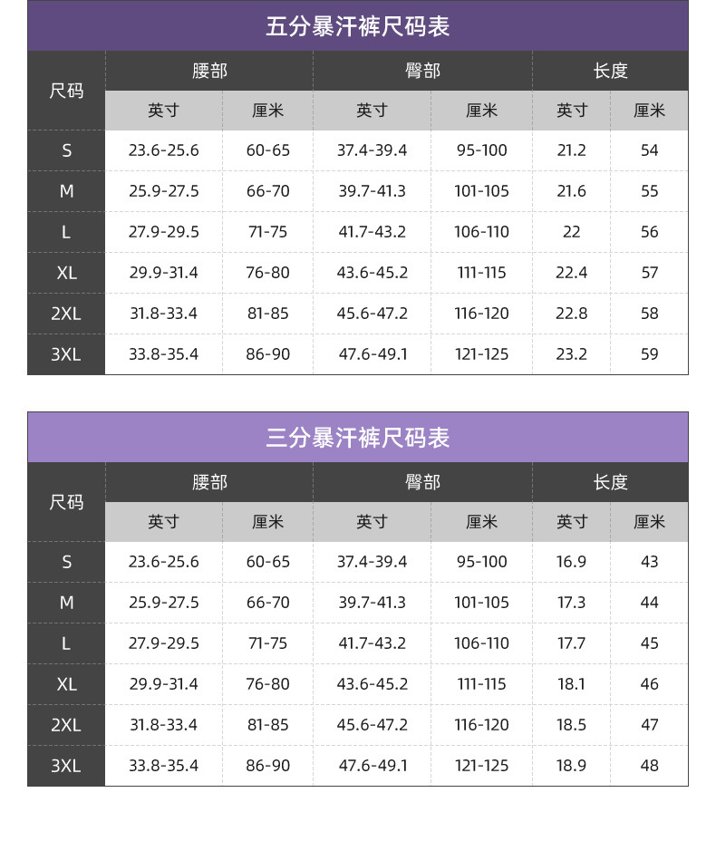 T跨境热销高腰提臀瑜伽裤塑身裤运动收腰收腹裤桑拿裤排扣暴汗裤详情4