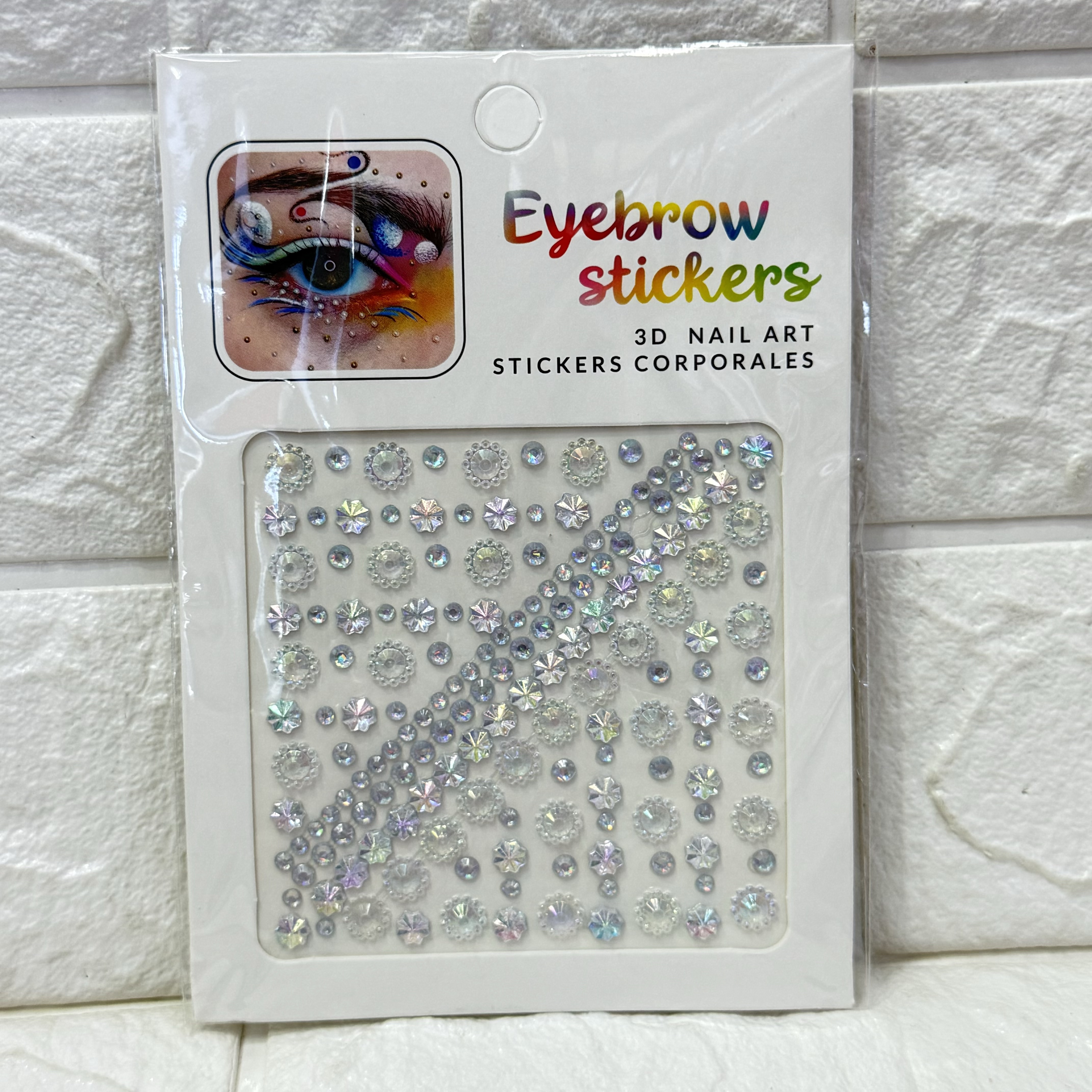 Stage makeup diamond eye patch decoration water drop teardrop face diamond patch Pearl patch Performance eye makeup water diamond patch decoration Application Scenario