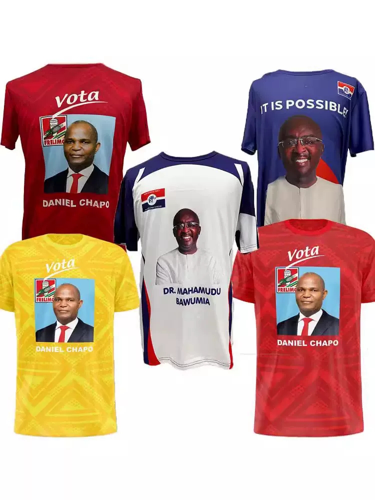 Customized large-sized cross-border presidential campaign shirt Polo Application Scenario