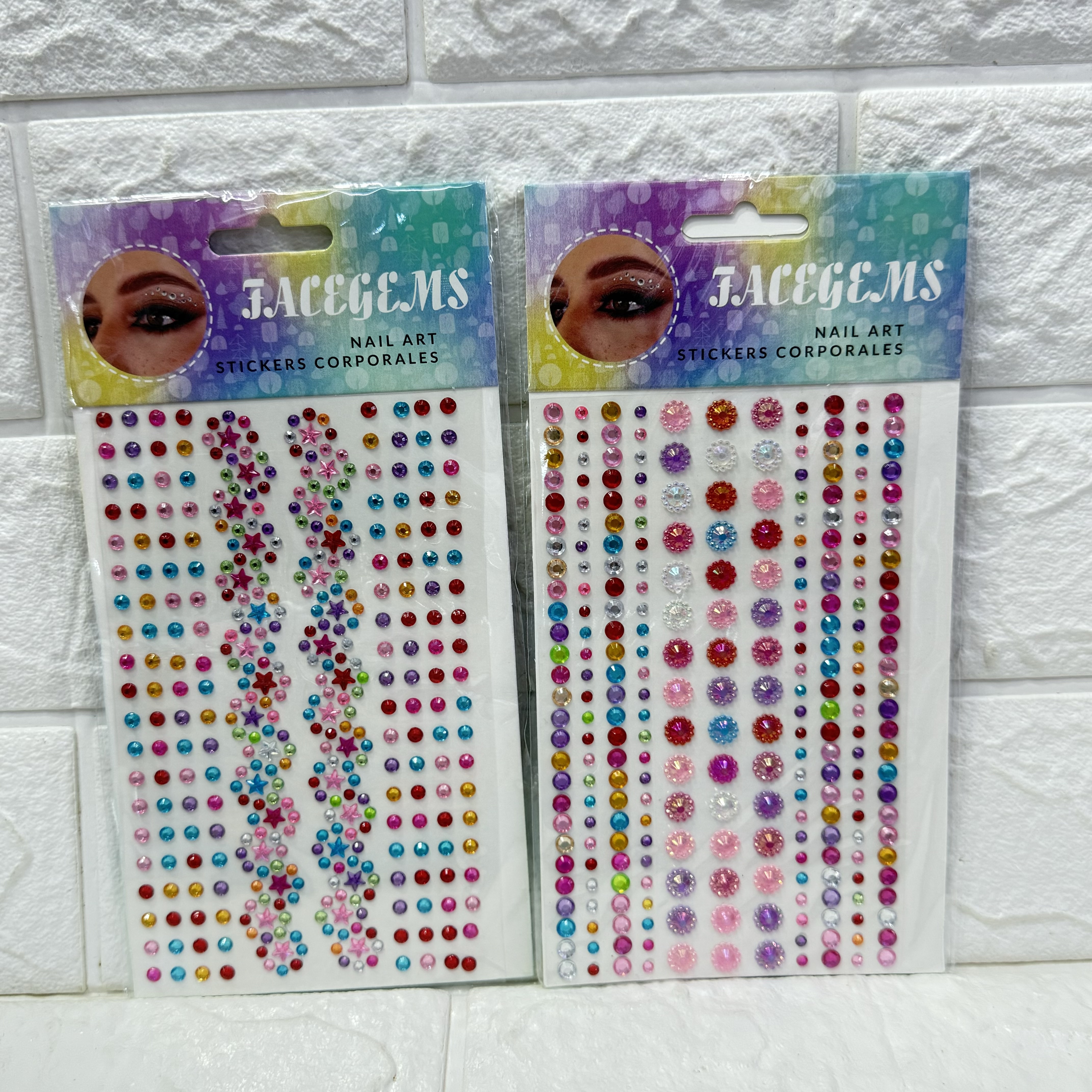 Cheek stickers, face stickers, eye stickers, princess eye stickers, diamond stickers, stage performance eye makeup, water diamond stickers, decoration Item Picture