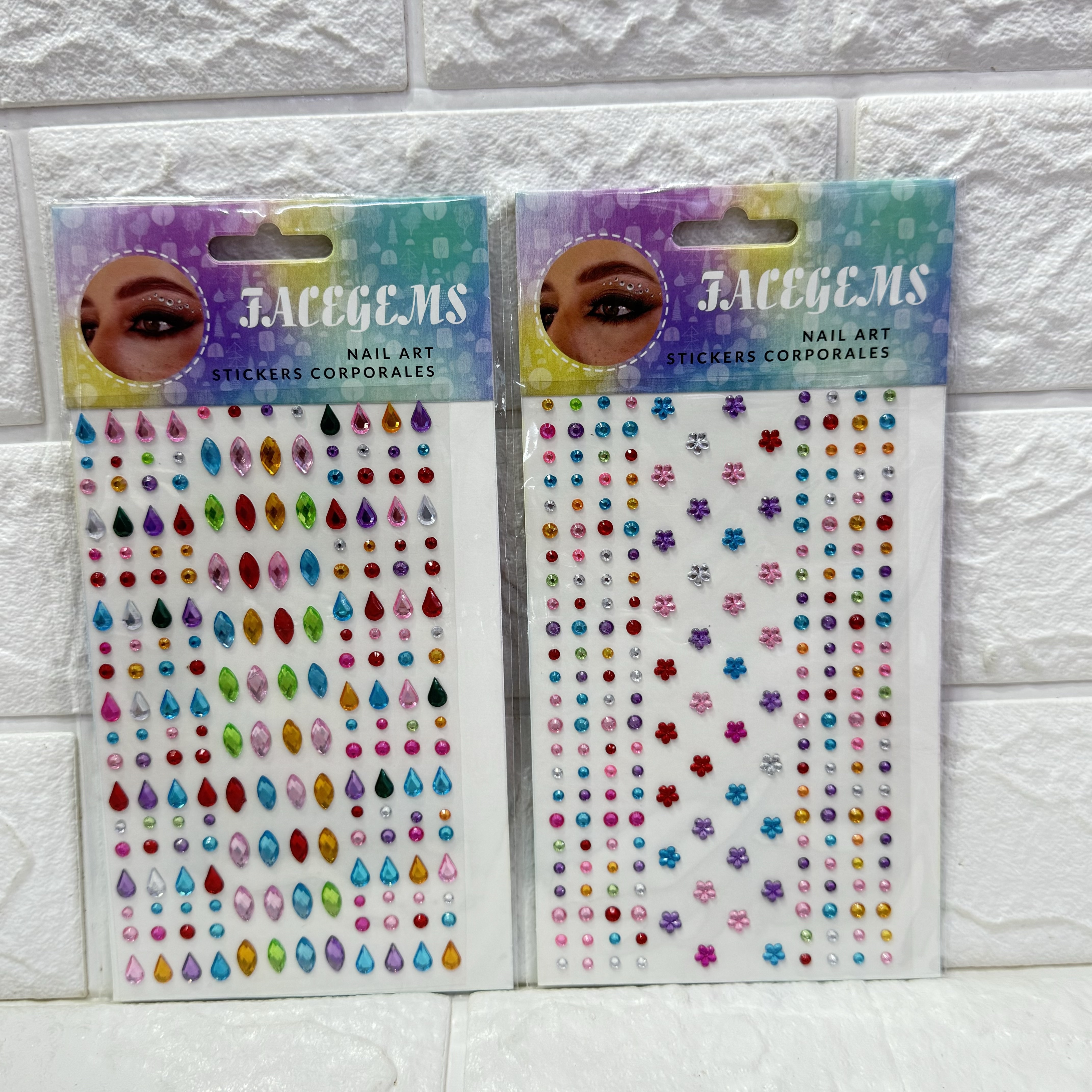 Cheek stickers, face stickers, eye stickers, princess eye stickers, diamond stickers, stage performance eye makeup, water diamond stickers, decoration pic 7