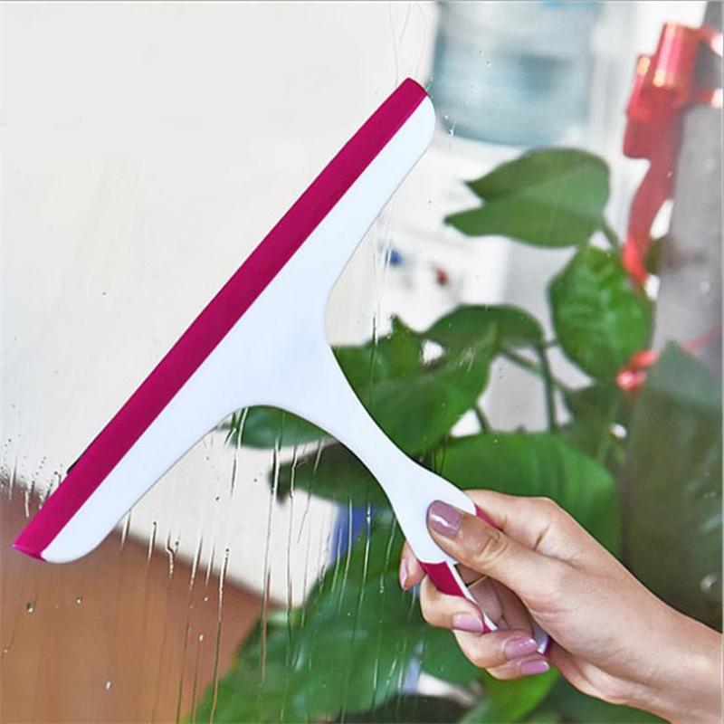 glass wiper car bathroom floor tile window cleaning utility brushes wiper soft rubber glass wiper blade Specification drawing