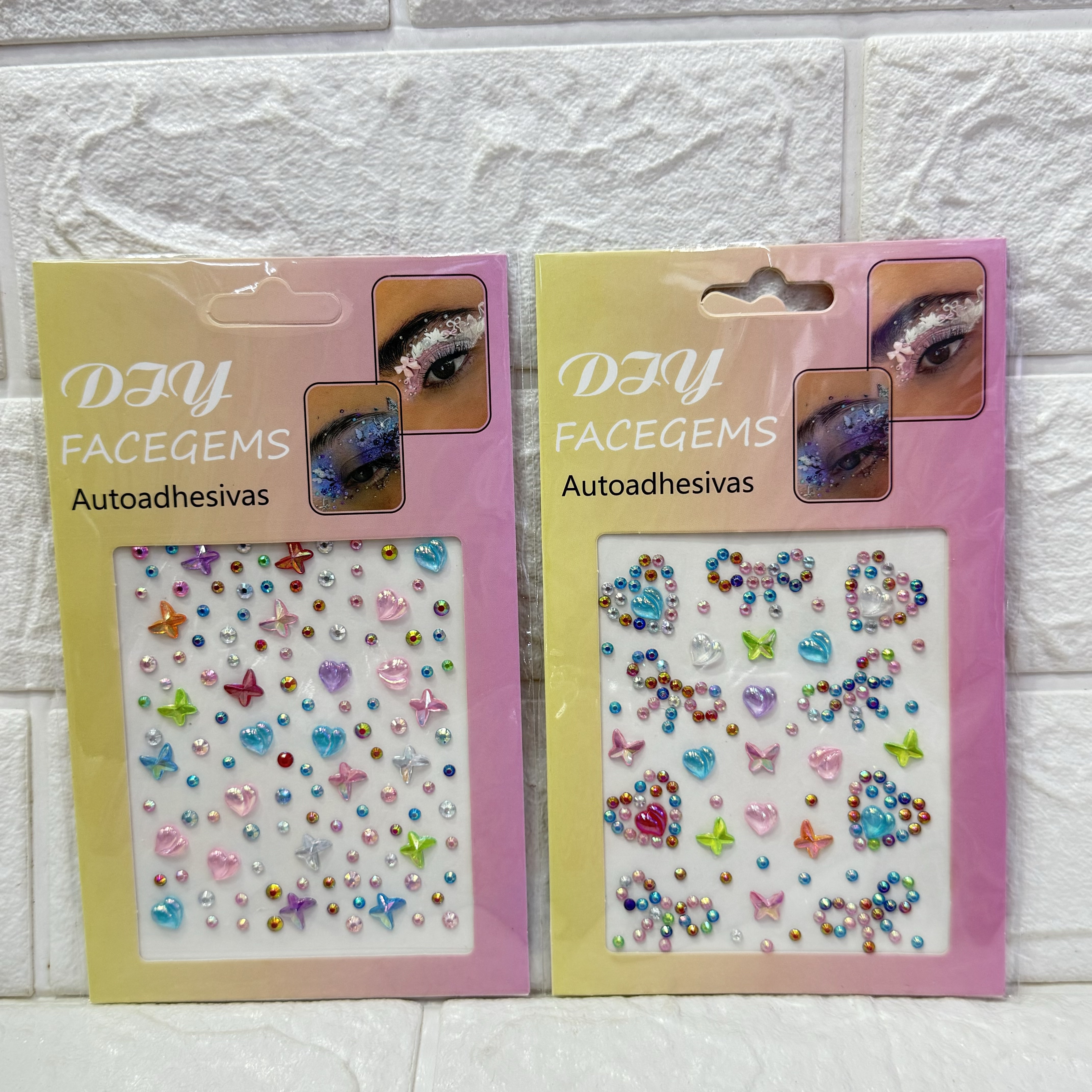Stage makeup, diamond eye stickers, decorative face stickers, princess eye stickers, diamond stickers, stage performance eye makeup, water diamond stickers, decoration Item Picture