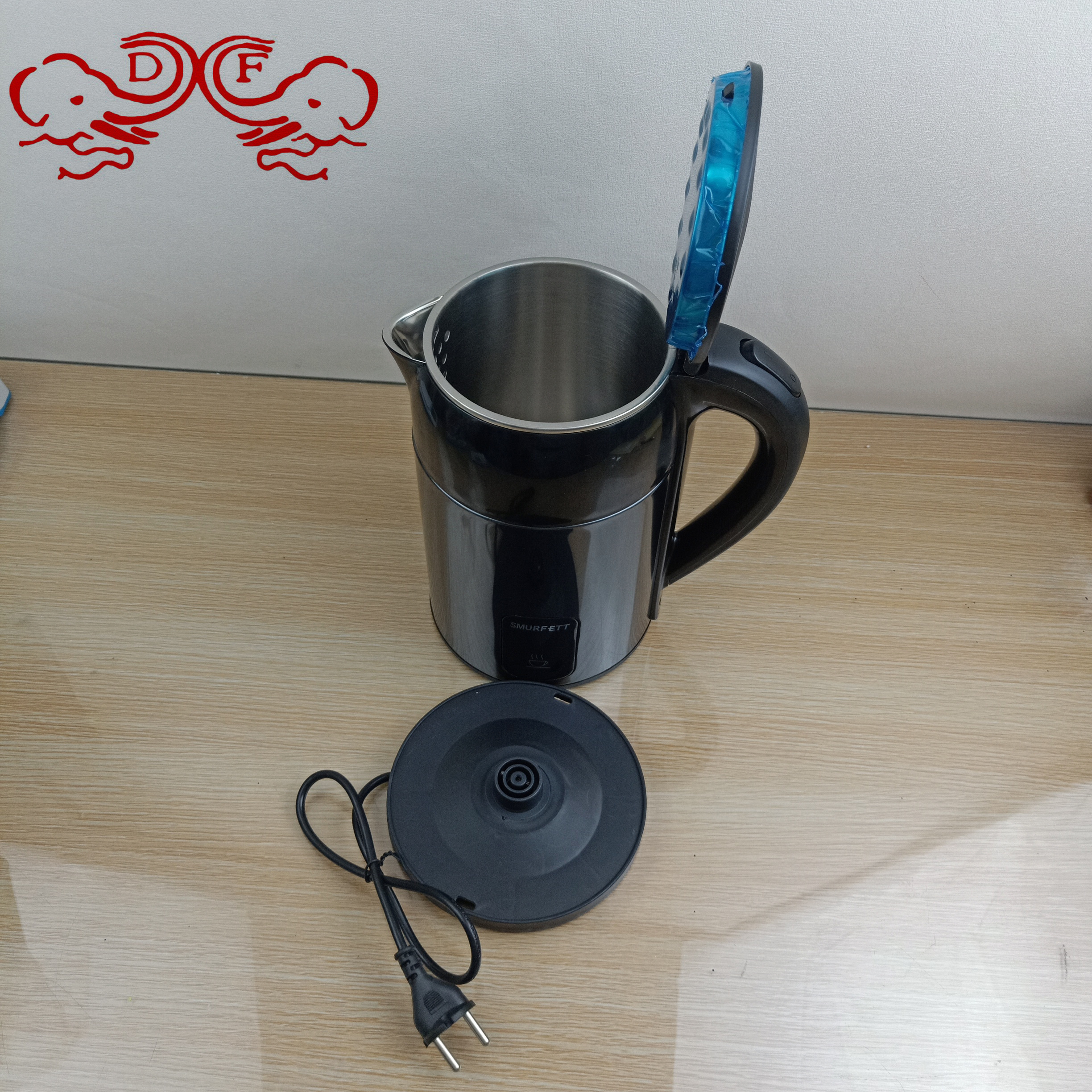 DF68862 large-capacity electric kettle, stainless steel electric kettle, automatic power-off kettle, water heater, DF TRADINGHOUSE Item Picture