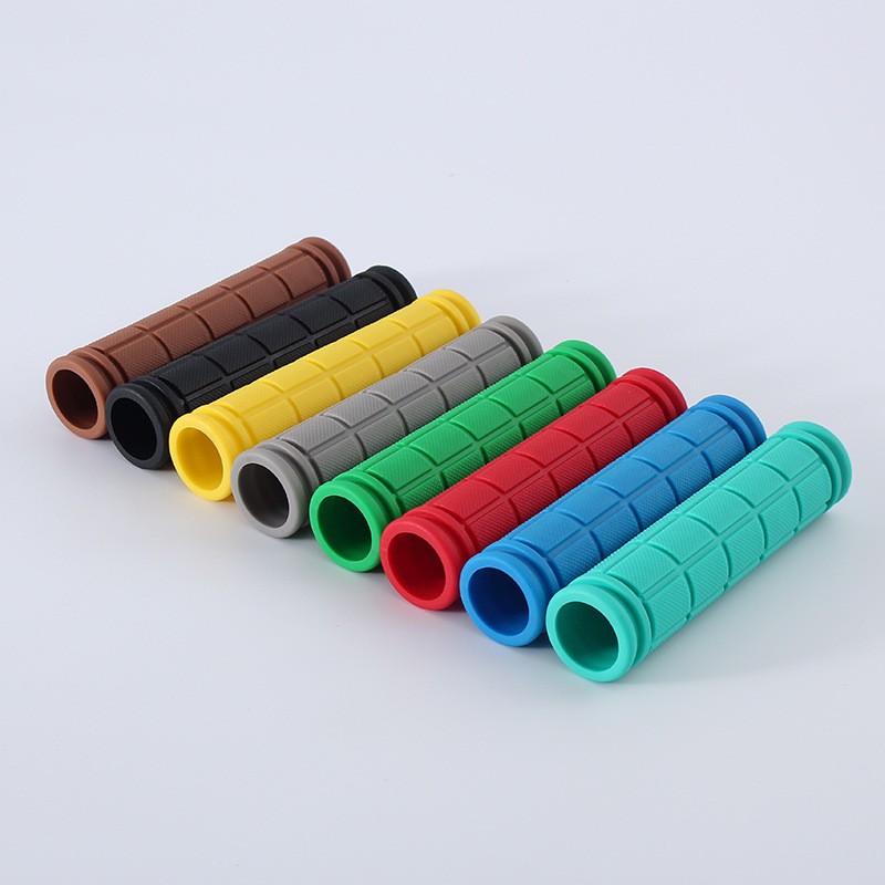 240607 bicycle handlebar cover Rubber handlebar cover folding road bicycle handlebar cover bicycle grip single through handlebar cover grip details Picture