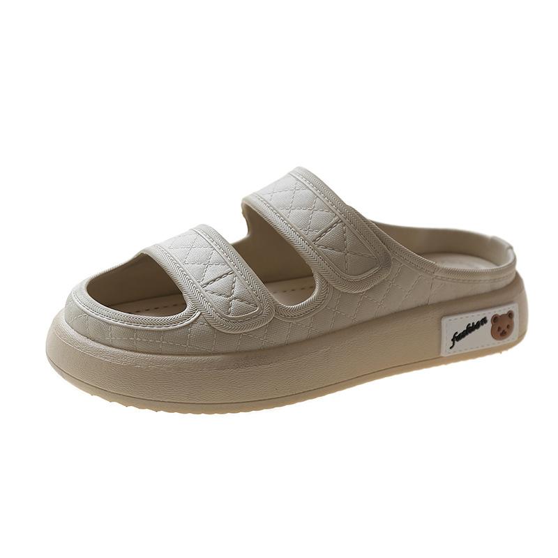 Women's Outdoor Sandals 2022 Summer New Platform Platform Casual All-Matching Slippers Open Toe Comfortable Beach Shoes Item Picture