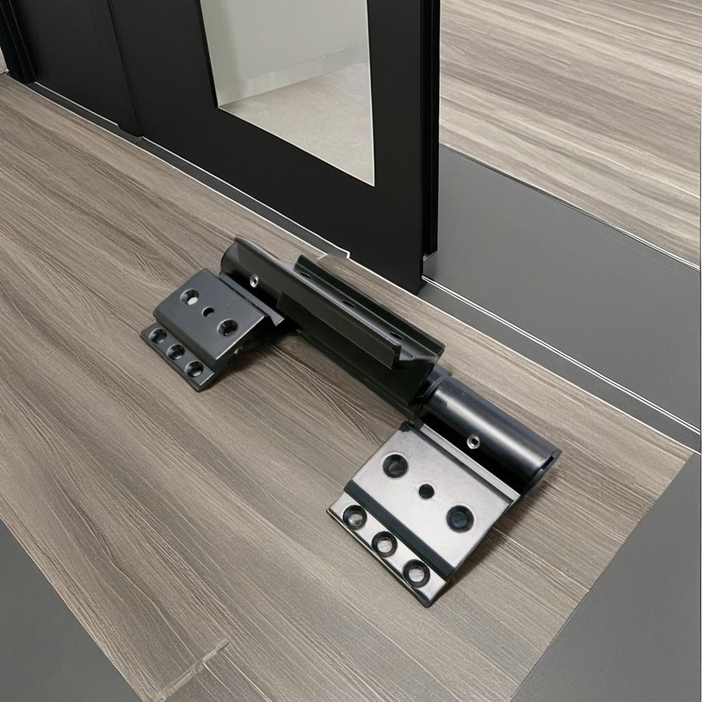huayili high quality four-dimensional door & window hinge hinge aluminum adjustable folding black hardware door and window furniture details Picture