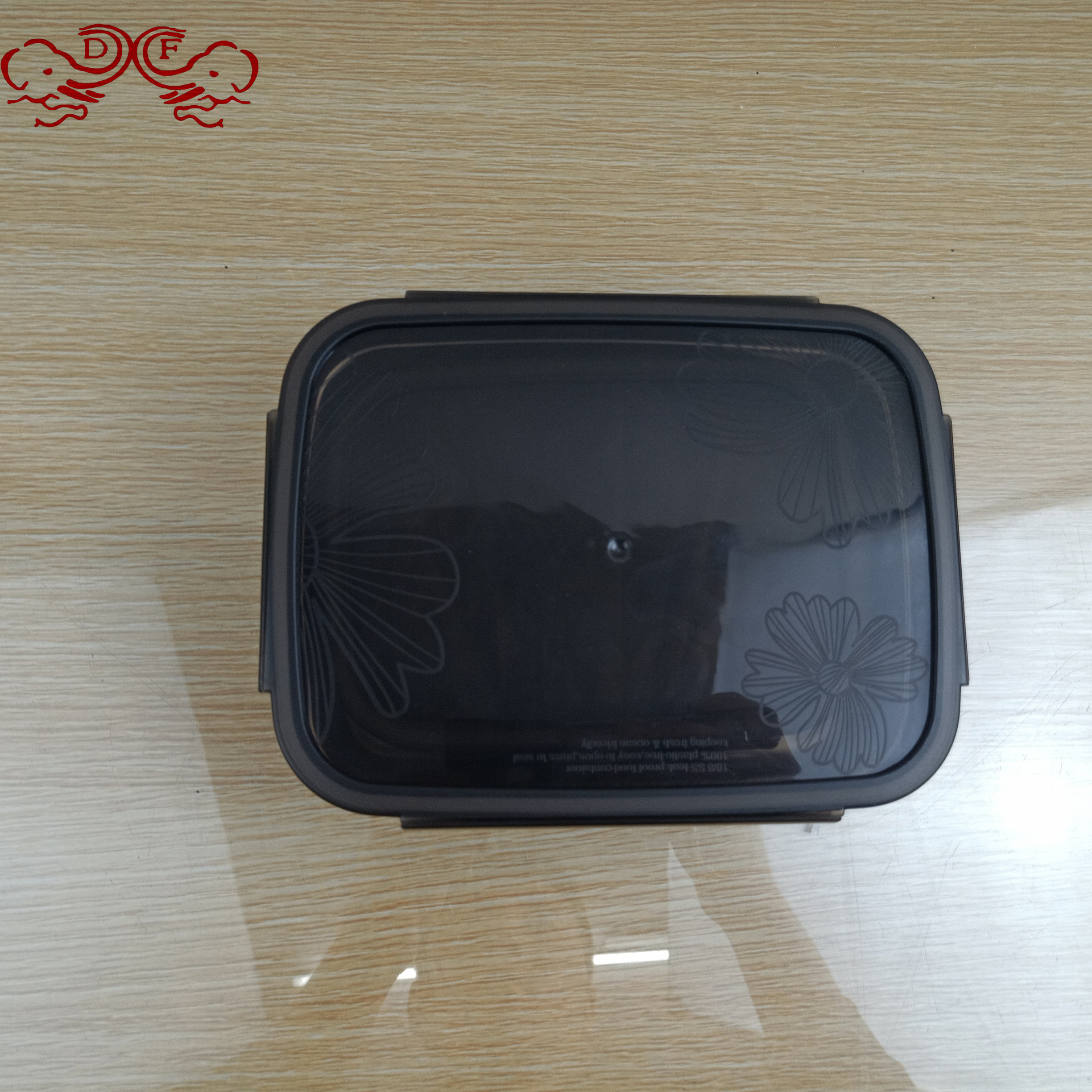 Df99077 Fresh-Keeping Box With Lid Kimchi Sealed Food Grade Refrigerator Freezer Storage Box Large Capacity Df Tradinghouse Specification drawing