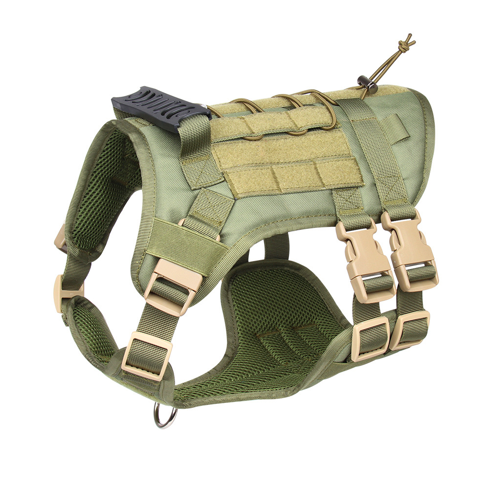 T cross-border hot vest type dog chest strap Oxford cloth dog leash vest pet tactical chest strap
