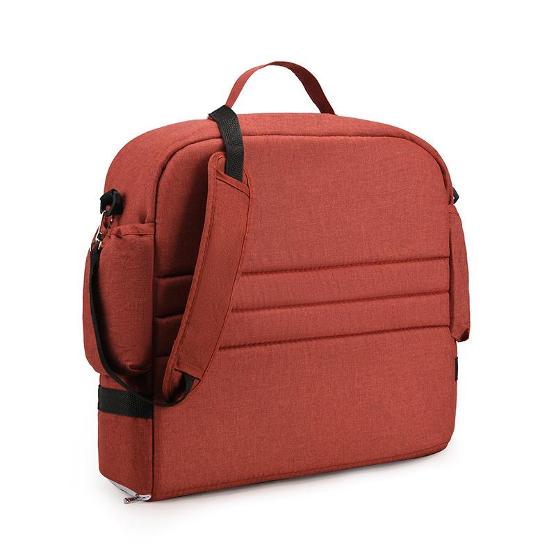 new crib bag folding mummy bag one-shoulder portable baby wrap mosquito net multi-function expansion baby diaper bag out Item Picture