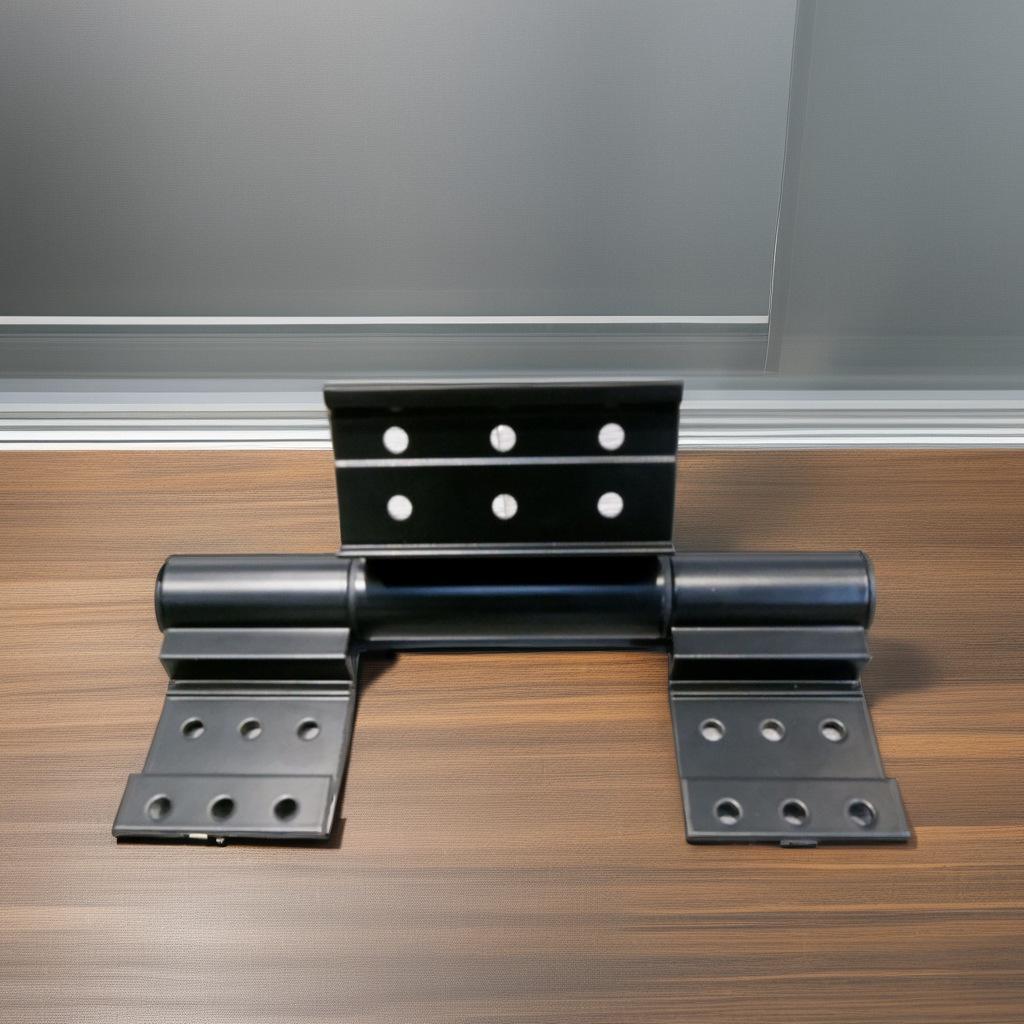 huayili high quality four-dimensional door & window hinge hinge aluminum adjustable folding black hardware door and window furniture full figure