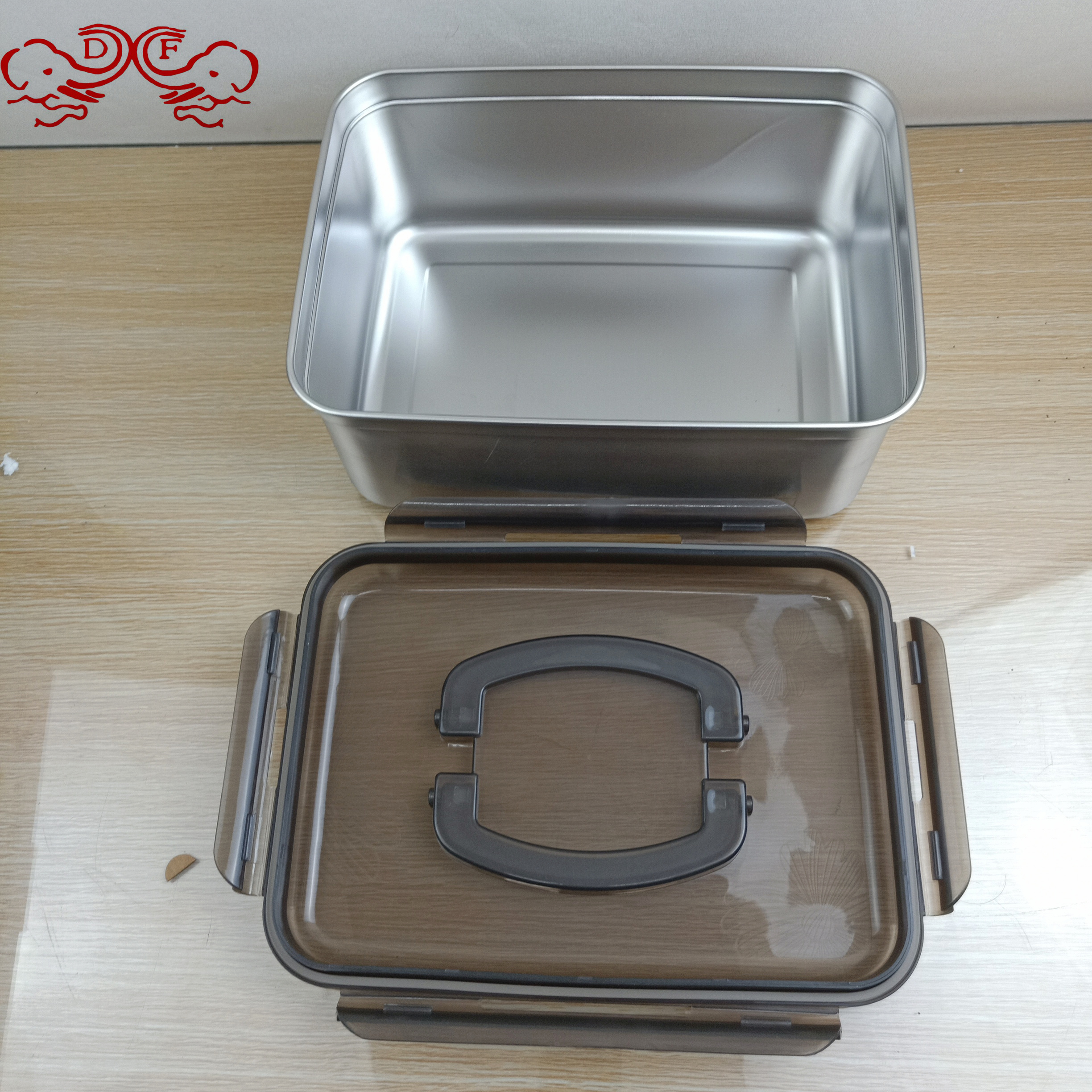 Df99077 Crisper Sealed Food Storage Box Frozen Refrigerated Bento Box Fruit Vegetable Pickles Lunch Box Df Tradinghouse Item Picture