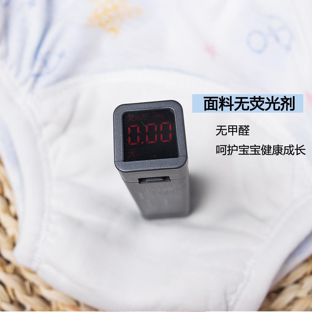 baby's ring baby diapers training pant baby cotton 6-layer gauze printed cartoon summer washable breathable diaper details Picture