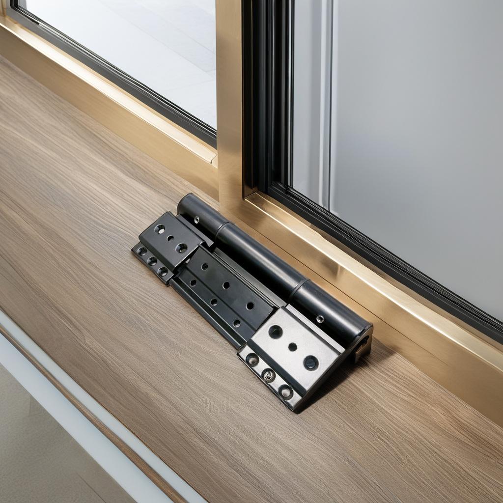 huayili high quality four-dimensional door & window hinge hinge aluminum adjustable folding black hardware door and window furniture Application Scenario