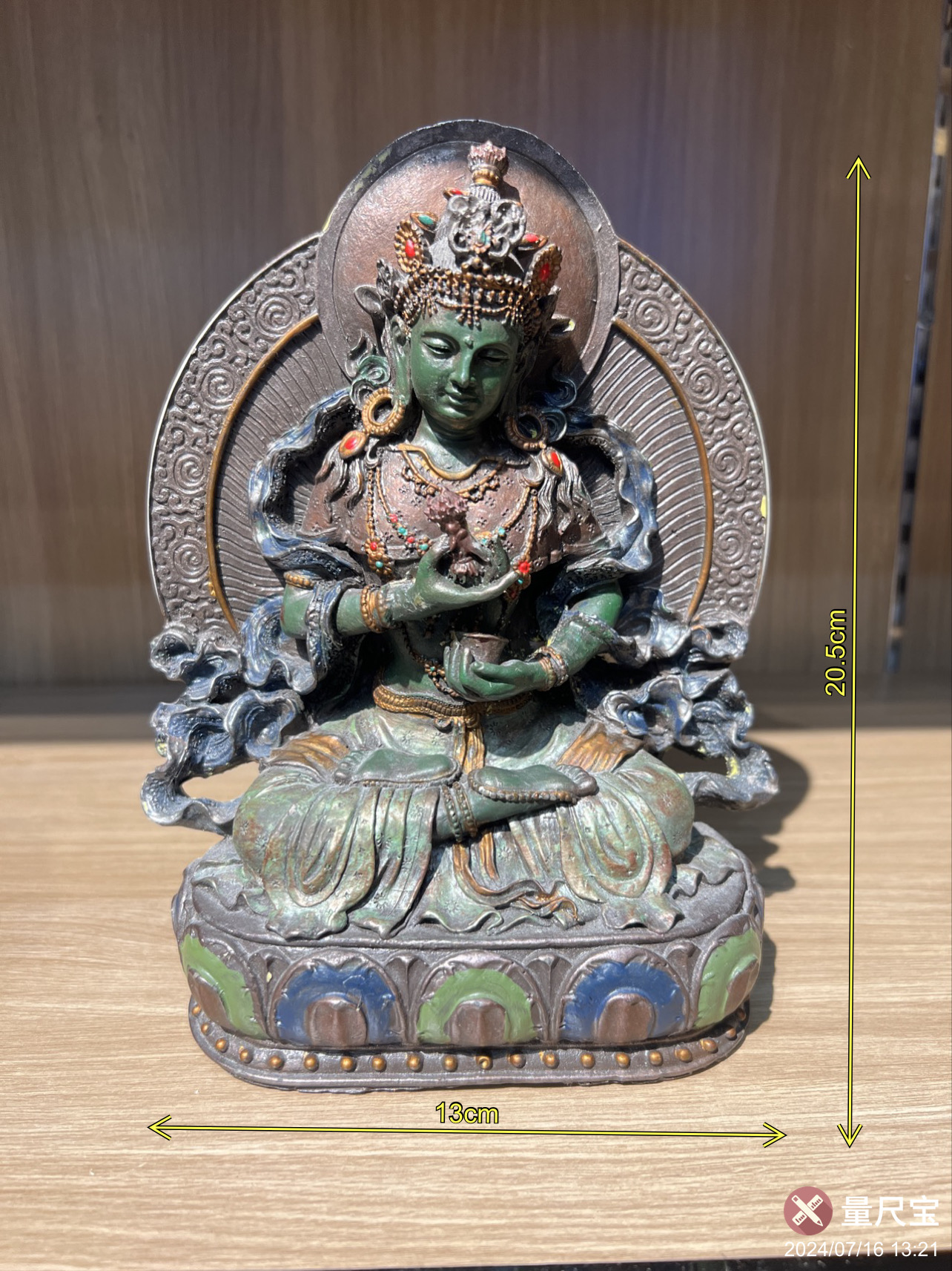 热门摆件藏佛佛像度母摆件树脂工艺品摆件