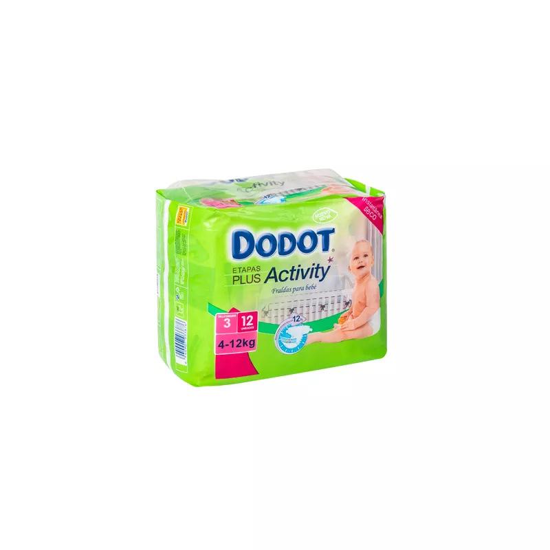 export baby diapers wood pulp polymer structure s/m/l/xl size 4 dodot brand out of spain Application Scenario
